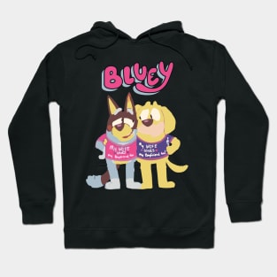 Bluey and Family Design Hoodie